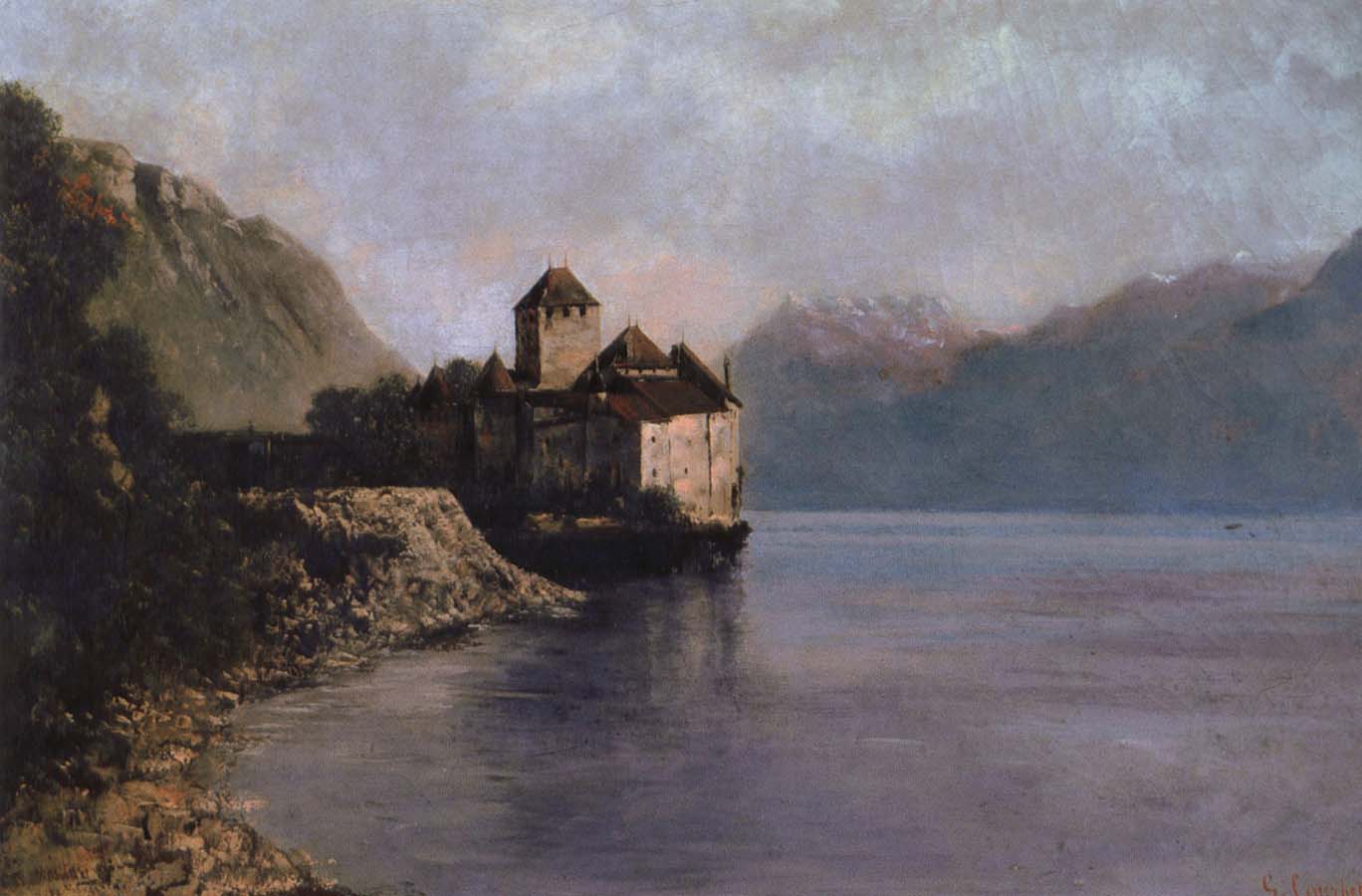 Gustave Courbet The Chateau de Chillon